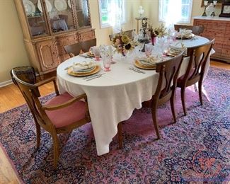 Walter of Wabash Dining Room Set with Hutch, and Sideboard