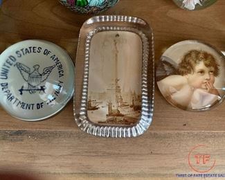 Collection of Art Glass Paperweights