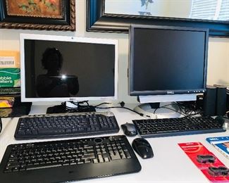 Monitors and Keyboards, Dell