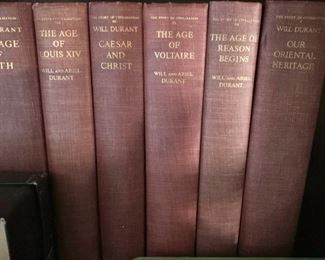 Set of 10 The Story of Civilization