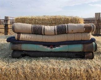 174
Five Saddle Pads
Five Used Saddle Pads
