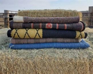 177
Five Saddle Pads
Five Used Saddle Pads