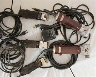 256
Six Sets of Misc Clippers
Six Sets of Misc Clippers
Oster golden A5 clipper
Oster progienic clipper
Oster animal clipper
Stewart clip master 51-2
Stewart clip master 51-2
Andis rechargeable without blades
all turn on