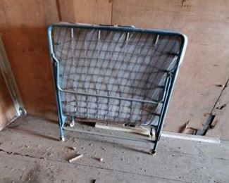 344
Hand truck and Folding Roll-A-Way Bed
American Made Hand truck and Folding Roll-A-Way Bed
Hand truck 41 1/2" tall
39"wide and between 6' or 7' long