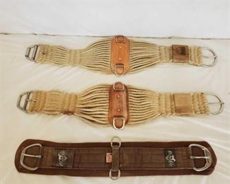367
7-Brand Name Used Cinches
7-Brand Name Used Cinches
Weaver
Pro Choice 28"
Champion
Most are size 36"