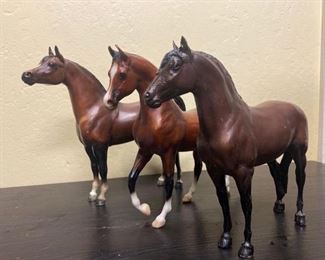 75
2-Breyer Arabians and 1- Breyer Morgan Collectable Horses
2-Breyer Arabians and 1- Breyer Morgan Collectable Horses
Has Breyer Model makers marks
All for one money