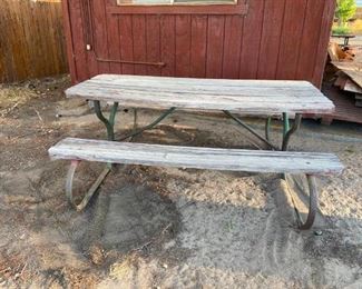 295
4-Picnic Tables
4-Picnic Tables
60" x60" including benches
Some repair is needed on some
All for one money