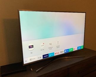 #2 Samsung 49IN UHD 4K SMART TV UN49MU700F 23.75x43x12d (at base) HxWxD