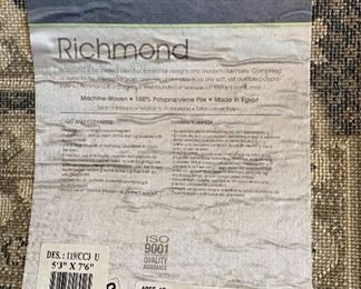 5x7 Oriental Weavers Richmond Area Rug 5ft6in x 7ft 6in