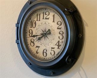 28in Rustic Tin Wall Clock	28.5in Diameter	HxWxD
