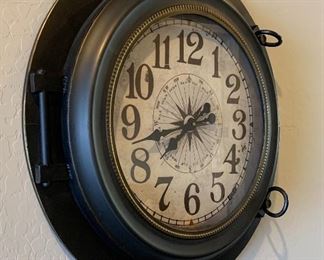 28in Rustic Tin Wall Clock	28.5in Diameter	HxWxD
