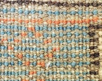 more detail of rug