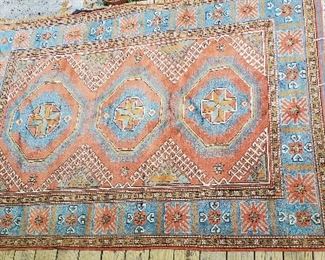 back of Persian rug