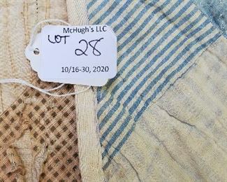 Handmade antique quilts