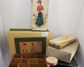 antique and vintage boxes