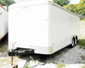 2009 Cargo Master Doolittle Enclosed 20ft Cargo Trailer, Double Axle, Bumper Pull, 2 5/16in Ball Hitch, 20ft x 8ft x 7ft, VIN# 1DGCS2099M082469