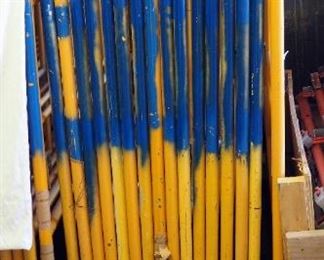 Granite Industries Steel 5ft x 5ft Scaffold Frames, Qty 8 Sets, Includes Coupling Pins And Bases