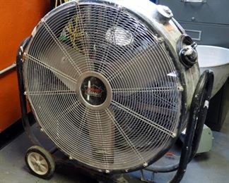 Xtreme Garage 3 Speed 30in Drum Fan On Wheels Model # HVD-30T