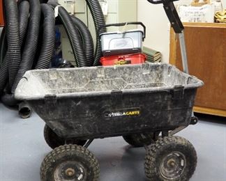 Gorilla Deluxe Garden Dump Cart, Model #G0R866D