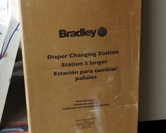 Bradley Diaper Changing Station, New IN Box