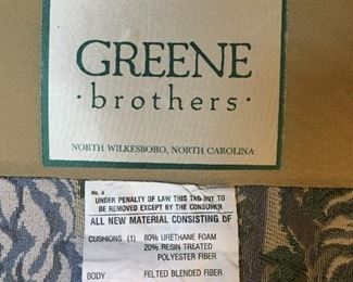 Details of love seats