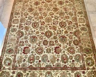 $350 - Handmade Indo Japour rug - 4.1' x 6' - 100% wool (appraisal available)