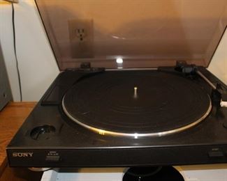 Sony Turntable priced separately