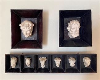 Creepy guys in a shadow box!
