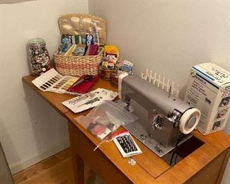 1 of 4 sewing machines.