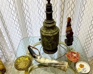 Aldo Londi lava glaze lamp.