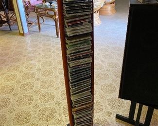 Lot's of CD's.