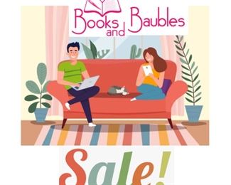 Books and Baubles Sale...