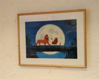 Disney Hacuna Matata from The Lion King, nicely Framed