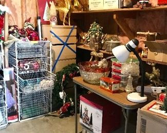 Christmas decor - trees too! Two large, pre-lit .