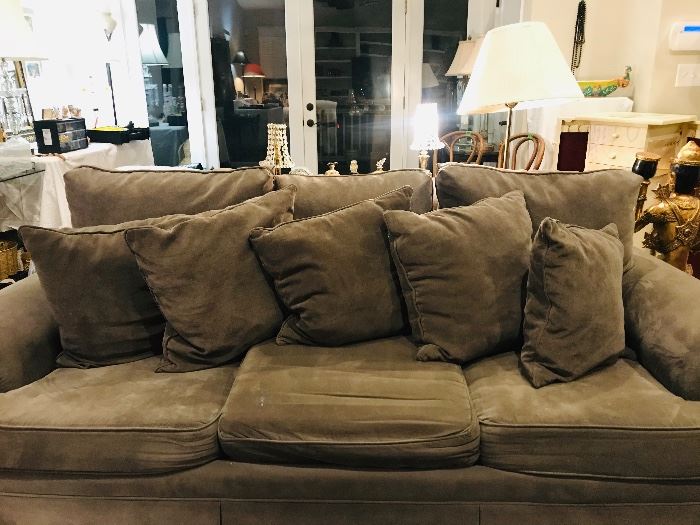 Recovered 7” couch purchased from Birmingham Wholesale.  Priced to sell!
