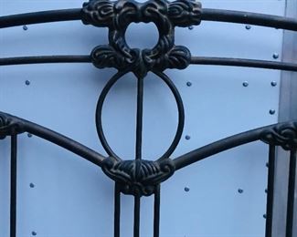 Gorgeous iron bed - queen 