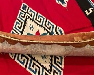 •	3.5' Birch Bark Canoe
