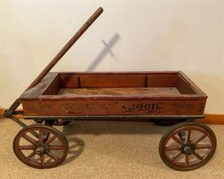 •	Early 1900's Coaster Wagon