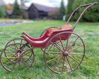 •	1870's Baby Carriage