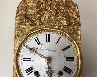 19th Century French Morez, or Comtoise Clock 