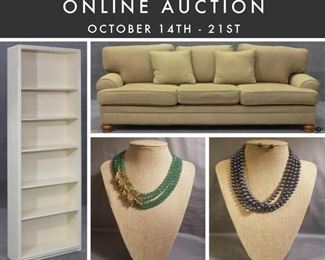 Sofa, Bookcase, Jewelry