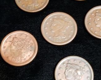 Large Cent Collection