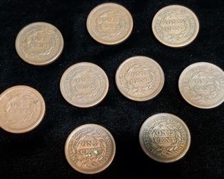 Large Cent Collection