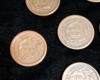 Large Cent Collection