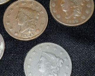 Large Cent Collection