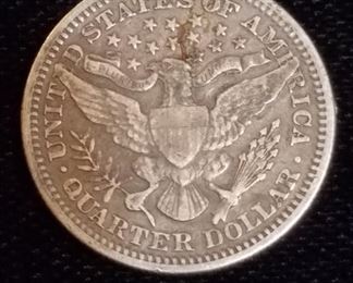 1904 Barber Quarter