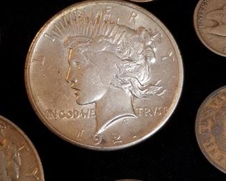 1921 Peace Dollar