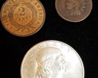 1949d Franklin Half Dollar