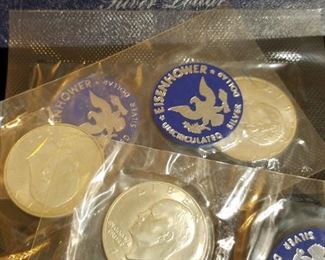 Silver Eisenhower Dollars
