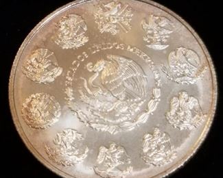 2000 Mexican .999 Silver Libertad